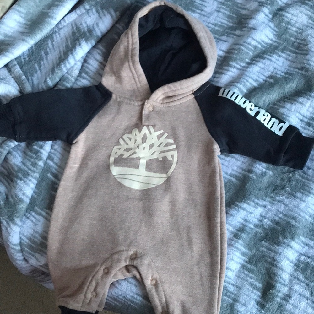 Timberland boy hooded suit